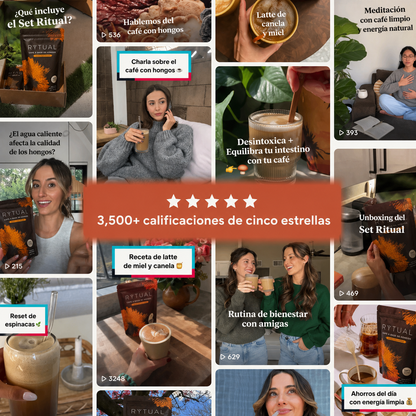 RYTUAL® - Café a base de hongos | Reducí la hinchazón, recuperá tu energía.
